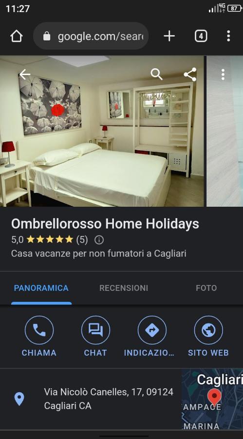 Ombrellorosso Apartman Cagliari Kültér fotó